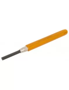 Botador cilíndrico de 2 mm con punta fina y mango octogonal, 115 mm